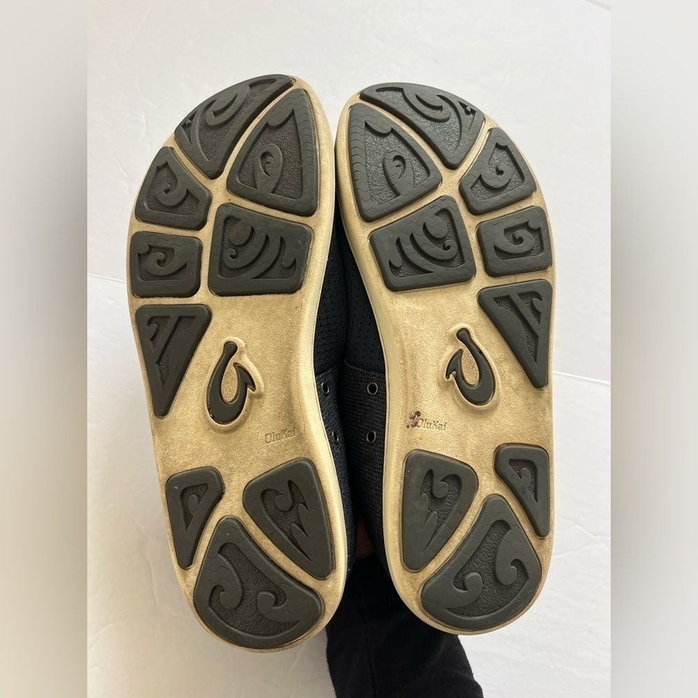 Olukai Nohea Moku Navy Sneakers M 9 No Tie - Picture 7 of 8
